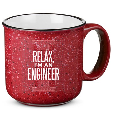 Relax I'm An Engineer 15oz Campfire Ceramic Mug