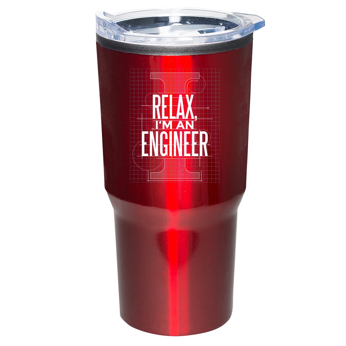 Relax I'm An Engineer Tumbler