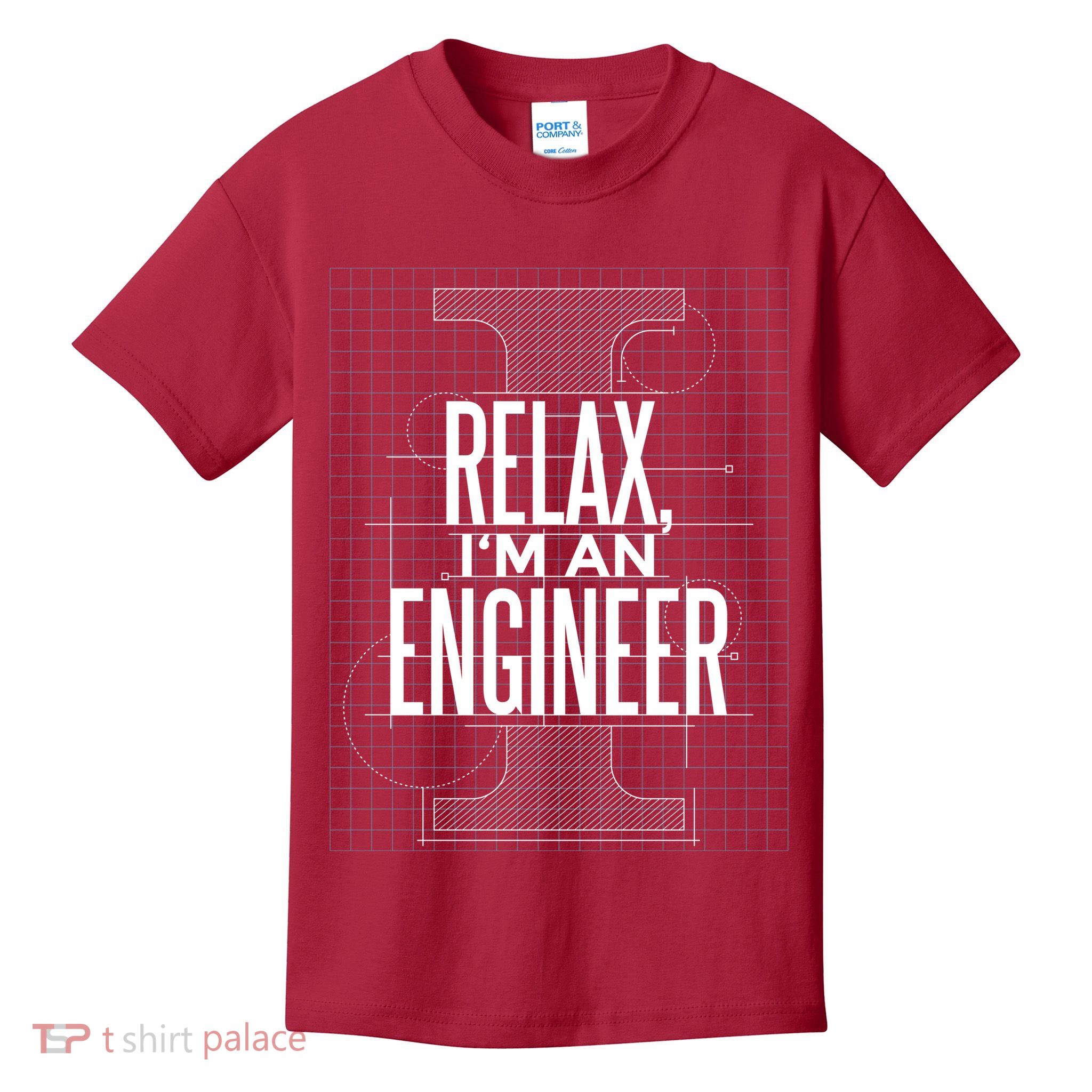 Relax I'm An Engineer Kids T-Shirt