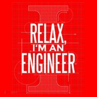 Relax I'm An Engineer Zip Tote Bag