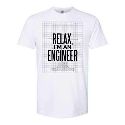 Relax I'm An Engineer Softstyle® CVC T-Shirt