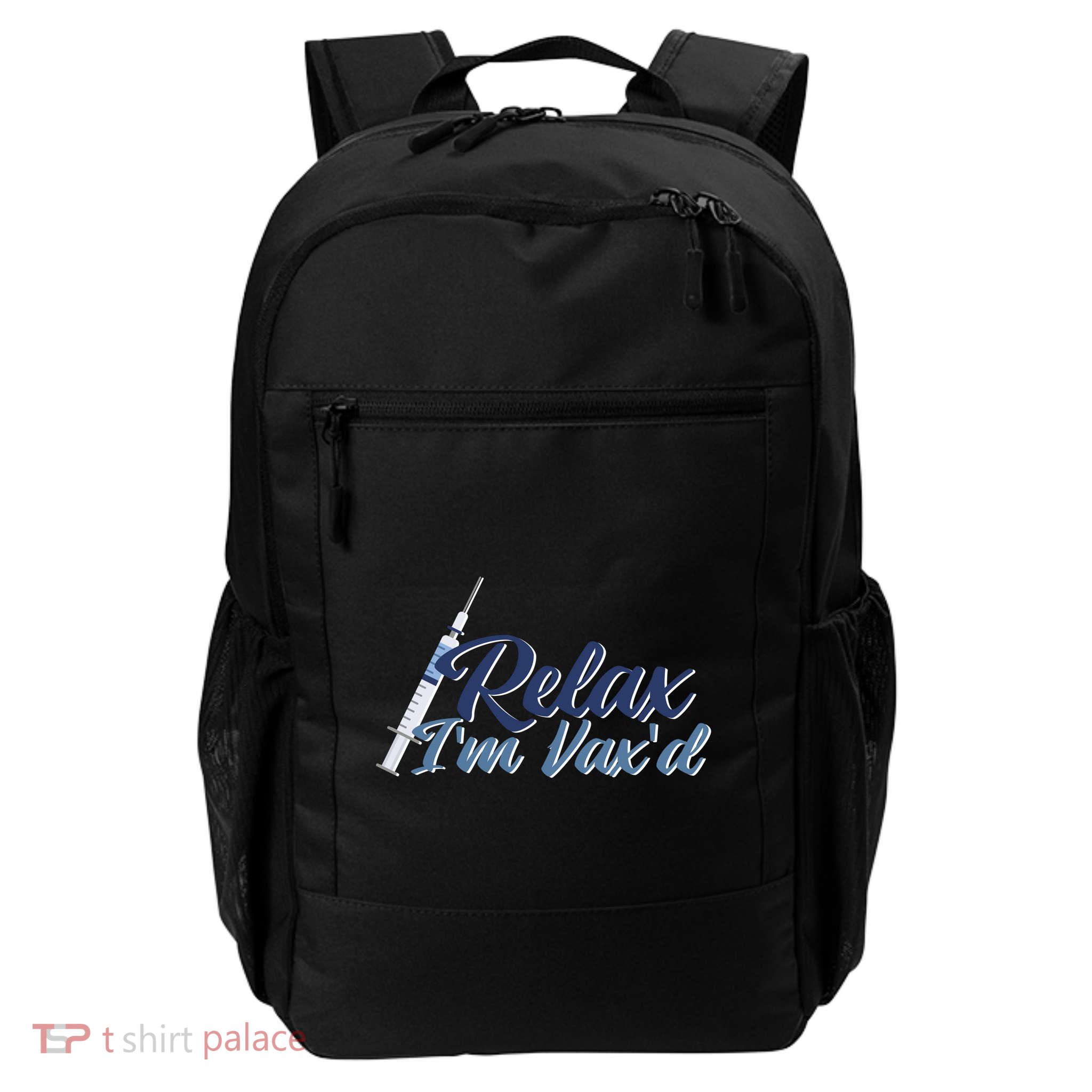 Relax I'm Vax'd Daily Commute Backpack