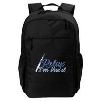 Relax I'm Vax'd Backpack