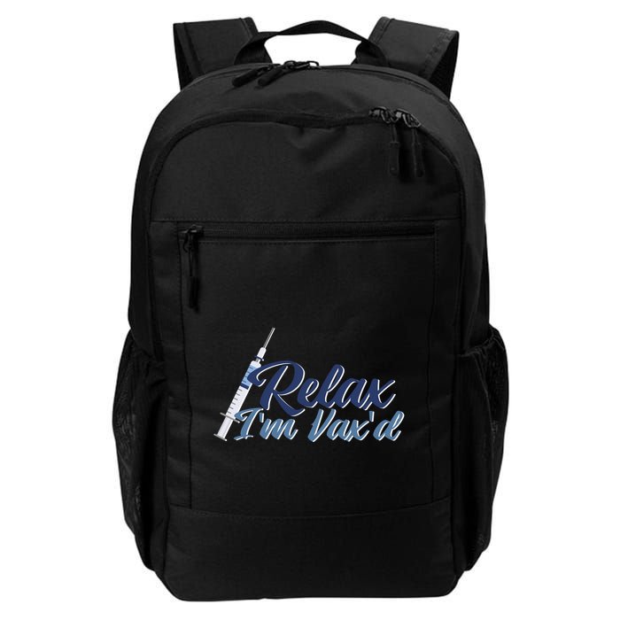Relax I'm Vax'd Backpack