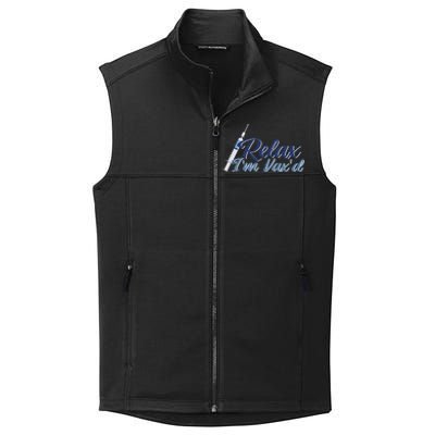 Relax I'm Vax'd Collective Smooth Fleece Vest