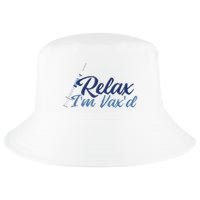 Relax I'm Vax'd Cool Comfort Performance Bucket Hat