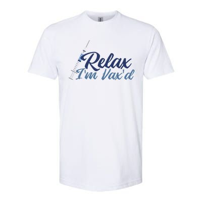 Relax I'm Vax'd Softstyle® CVC T-Shirt