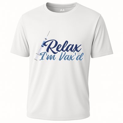 Relax I'm Vax'd Performance Shirt