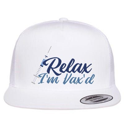 Relax I'm Vax'd Flatbill Hat