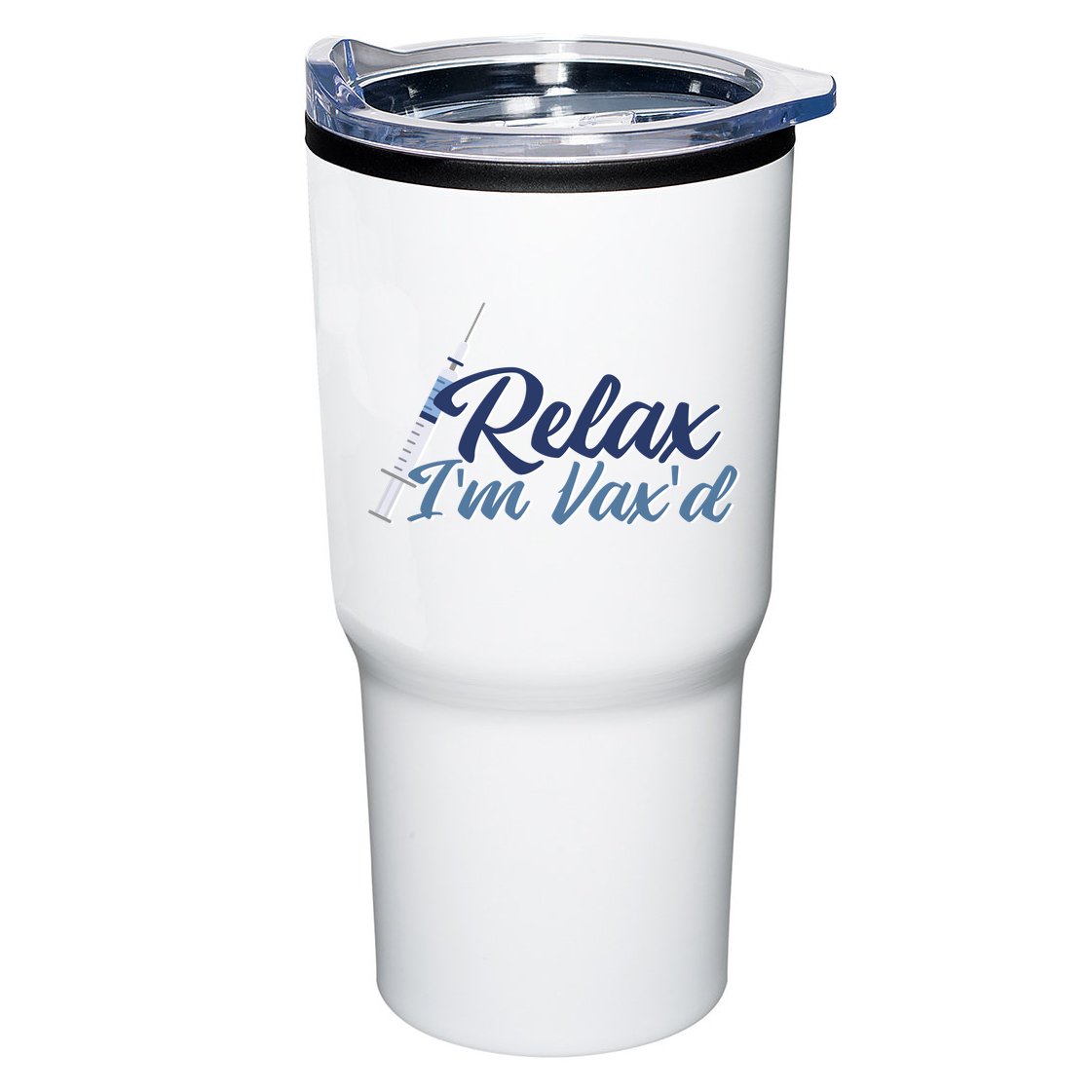 Relax I'm Vax'd Tumbler