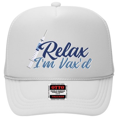 Relax I'm Vax'd Trucker Hat