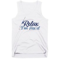 Relax I'm Vax'd Tank Top