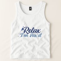 Relax I'm Vax'd Tank Top