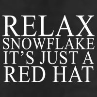Relax It's Just A Red Hat Pro MAGA Trump 2020 11oz C Handle Ceramic Mug