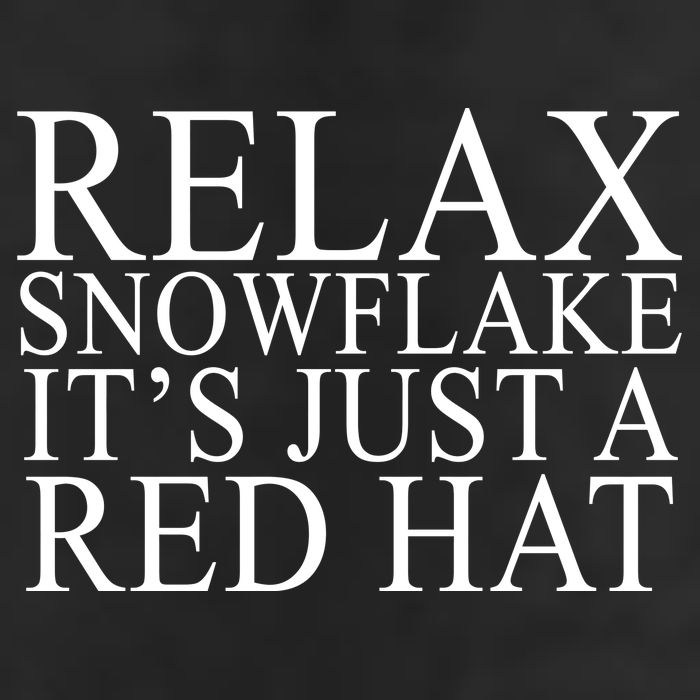Relax It's Just A Red Hat Pro MAGA Trump 2020 11oz C Handle Ceramic Mug
