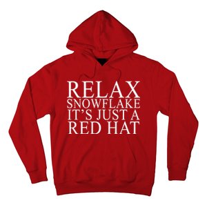 Relax It's Just A Red Hat Pro MAGA Trump 2020 Hoodie