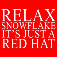 Relax It's Just A Red Hat Pro MAGA Trump 2020 Button