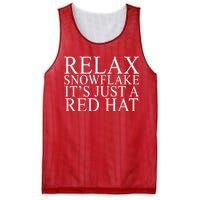 Relax It's Just A Red Hat Pro MAGA Trump 2020 Mesh Reversible Basketball Jersey Tank