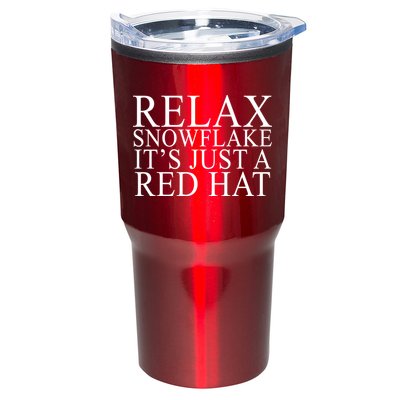 Relax It's Just A Red Hat Pro MAGA Trump 2020 Tumbler