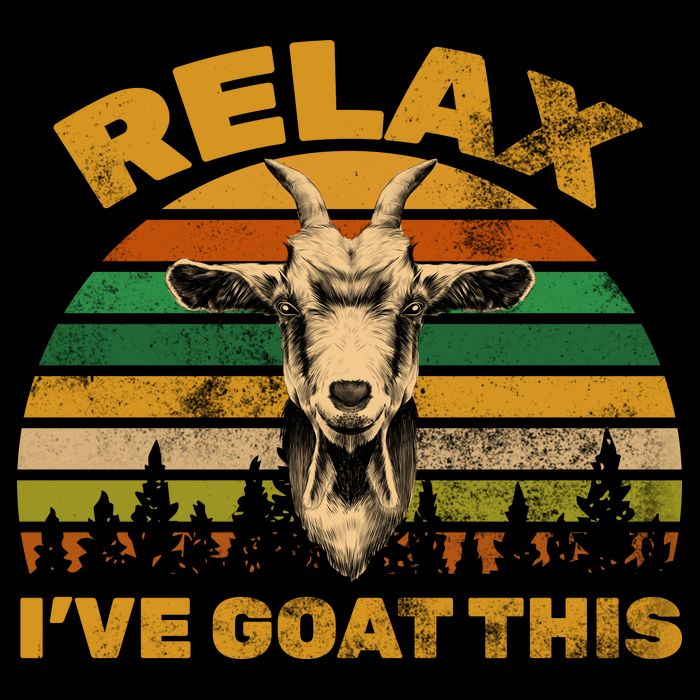 Relax I've Goat This Flexfit Unipanel Trucker Cap