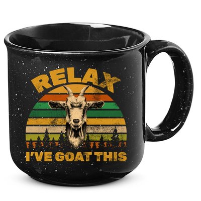 Relax I've Goat This 15oz Campfire Ceramic Mug