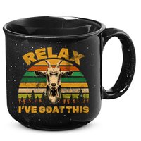 Relax I've Goat This 15oz Campfire Ceramic Mug