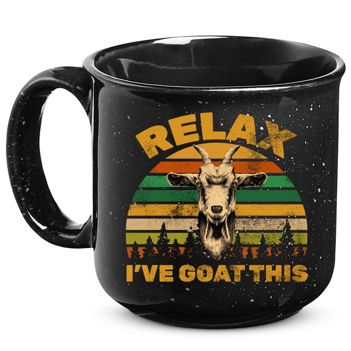 Relax I've Goat This 15oz Campfire Ceramic Mug