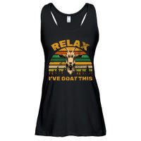 Relax I've Goat This Ladies Essential Flowy Tank