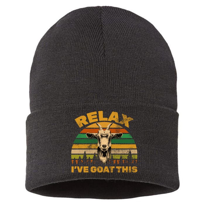 Relax I've Goat This Sustainable Knit Beanie