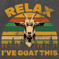 Relax I've Goat This Vector Backpack