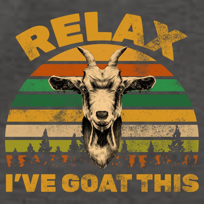 Relax I've Goat This Vector Backpack