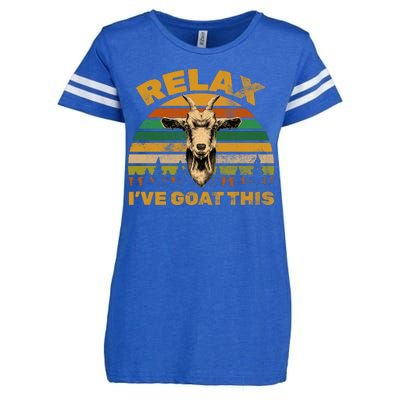 Relax I've Goat This Enza Ladies Jersey Football T-Shirt