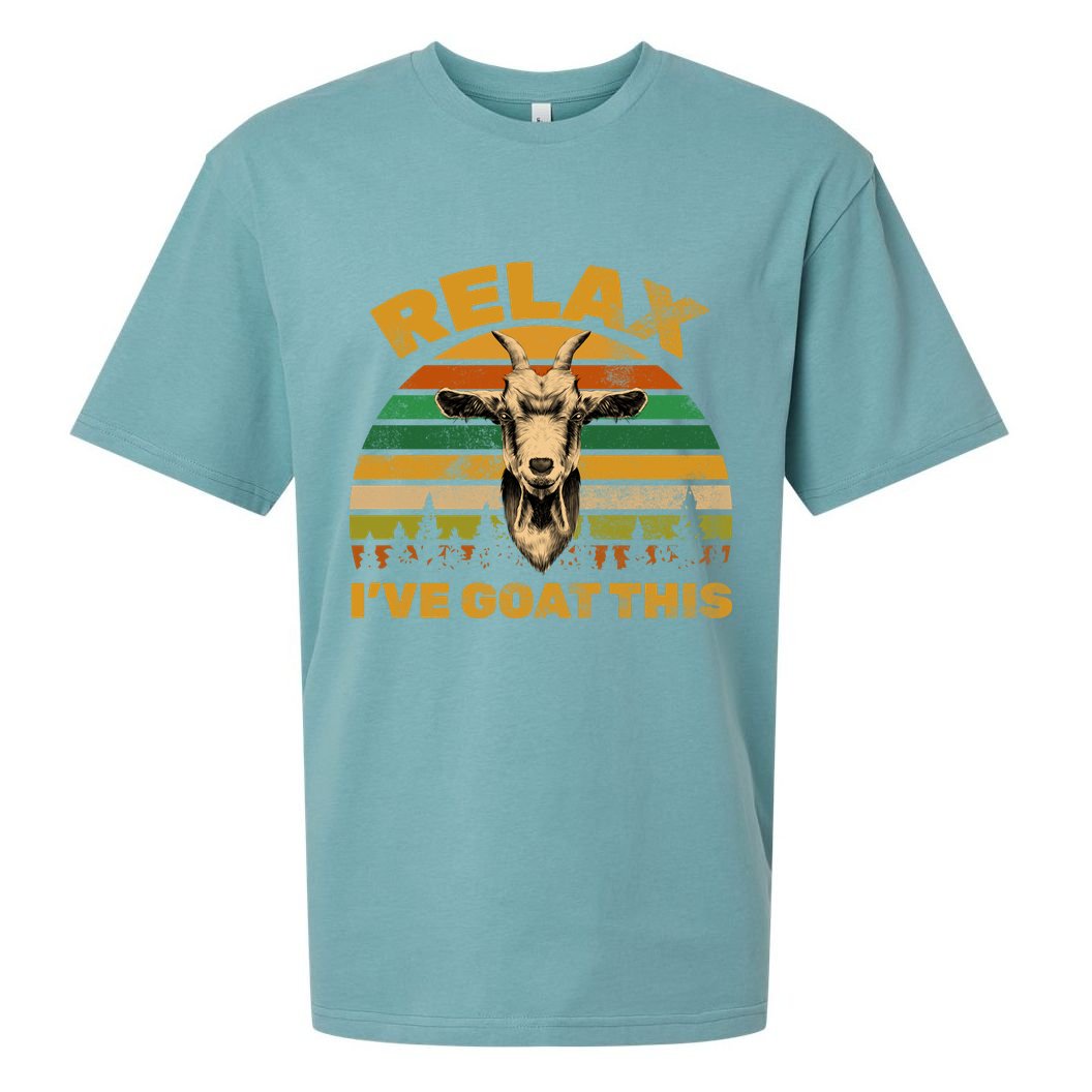 Relax I've Goat This Sueded Cloud Jersey T-Shirt
