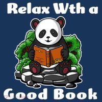 Relax With A Book Cute Panda 16 in Basic Backpack