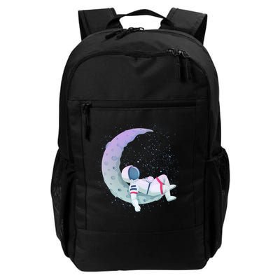 Relaxing Astronaut On The Moon Backpack