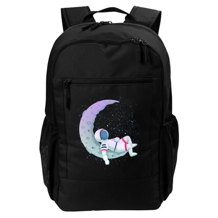 Relaxing Astronaut On The Moon Backpack
