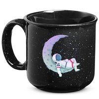 Relaxing Astronaut On The Moon 15oz Campfire Ceramic Mug