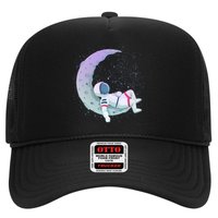 Relaxing Astronaut On The Moon Hat