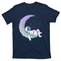 Relaxing Astronaut On The Moon T-Shirt