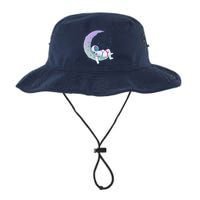 Relaxing Astronaut On The Moon Bucket Hat