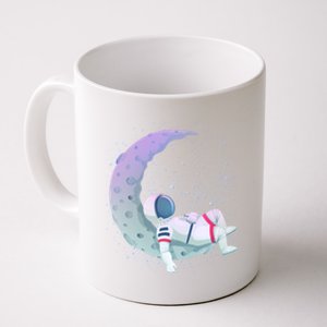 Relaxing Astronaut On The Moon Coffee Mug