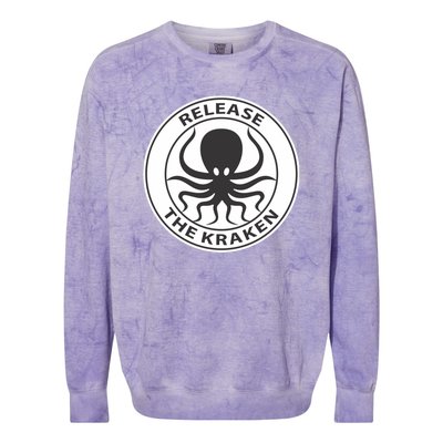 Release The Kraken Colorblast Crewneck Sweatshirt