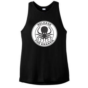 Release The Kraken Ladies PosiCharge Tri-Blend Wicking Tank