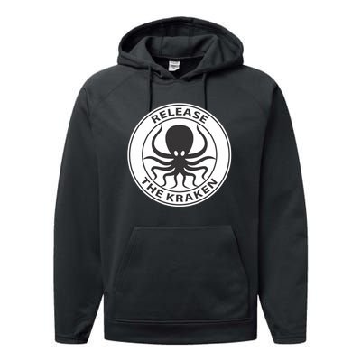 Release The Kraken Performance Fleece Hoodie