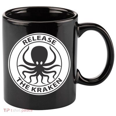 Release The Kraken 11oz C Handle Ceramic Mug