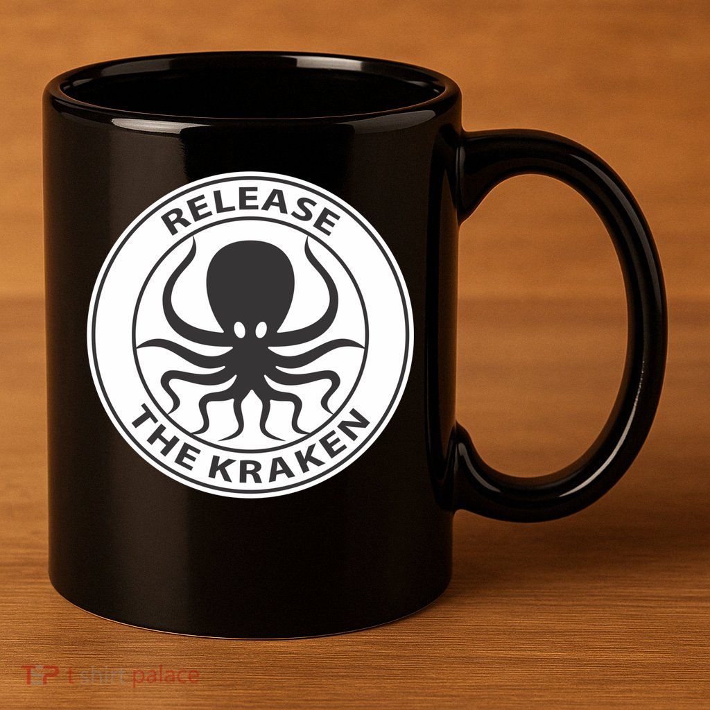 Release The Kraken 11oz C Handle Ceramic Mug