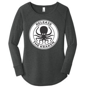 Release The Kraken Women's Perfect Tri Tunic Long Sleeve Shirt