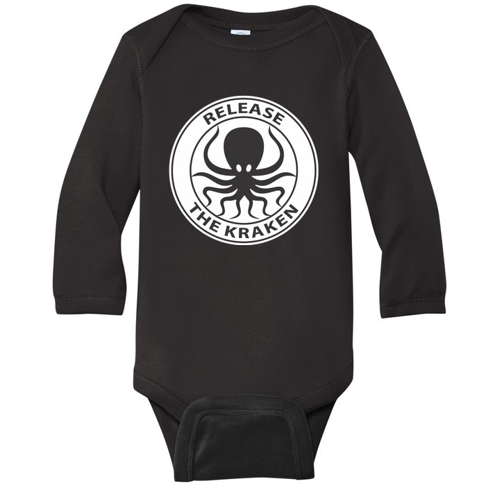 Release The Kraken Baby Long Sleeve Bodysuit