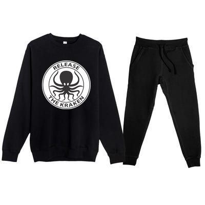 Release The Kraken Premium Crewneck Sweatsuit Set