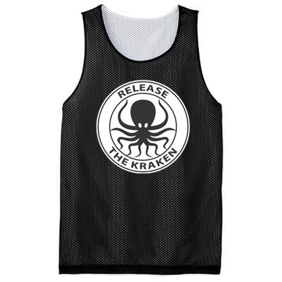 Release The Kraken Mesh Reversible Basketball Jersey Tank